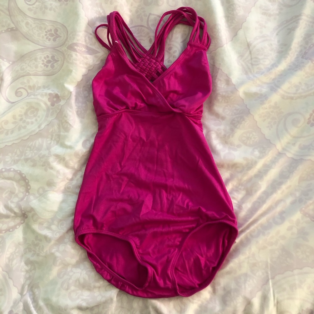 Eurotard women’s S size leotard, hot pink color